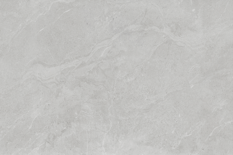 A sample image of a light grey porcelain paving tile with a textured surface.