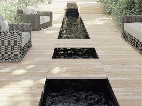 Castille Fonzo Travertine Beige - 600 x 600mm