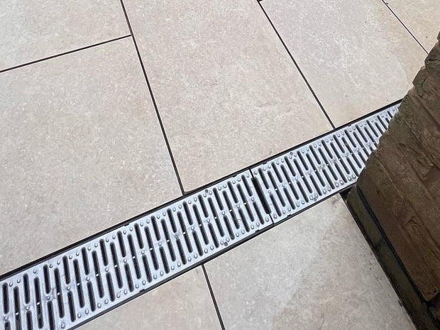 1m Silver Drainage Channel