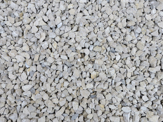 limestone chippings, 10mm