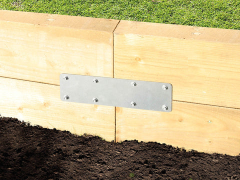 Long Internal Sleeper Straight Flat Support Plate (3 Colours Available)