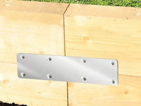 Long Internal Sleeper Straight Flat Support Plate (3 Colours Available)