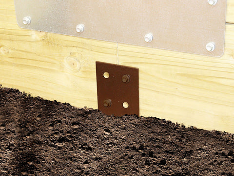 Sleepers / Base Anchor Bracket To Concrete In (3 Colours Available)
