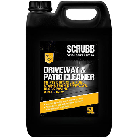SCRUBB Driveway, Concrete & Masonry Cleaner 5L