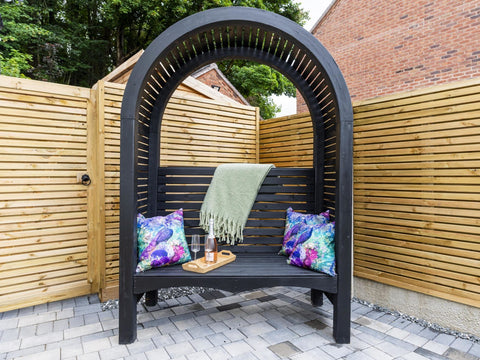 Contemporary Arbour (Black)
