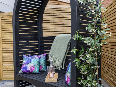 Contemporary Arbour (Black)