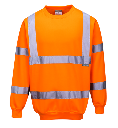 Portwest Hi-Vis Sweatshirt Orange