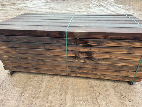 2.4 Charred Brushwood Sleeper 200 x 100mm