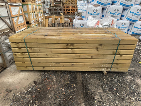 2.4 Chamfered Sleeper 200 x 100mm