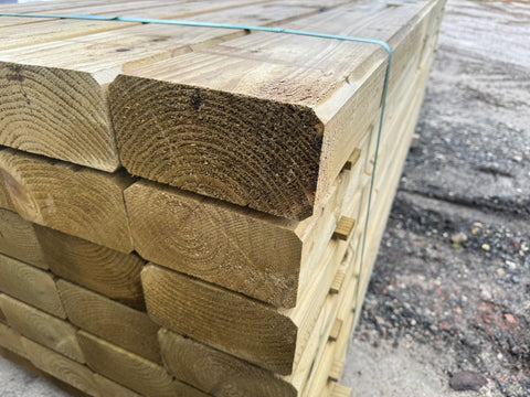 2.4 Chamfered Sleeper 200 x 100mm