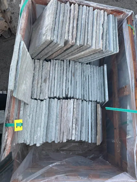 Silver Birch Natural Indian Stone Paving - 290 x 290mm Bundle