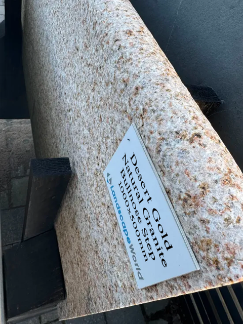 Granite Bullnose Steps - Available in 2 Variants