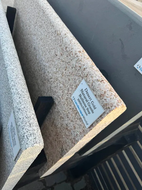 Granite Bullnose Steps - Available in 2 Variants