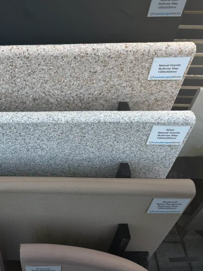 Granite Bullnose Steps - Available in 2 Variants