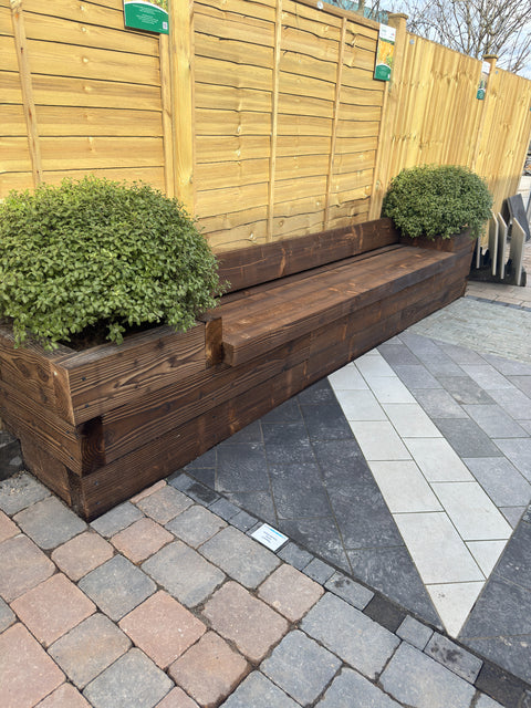 2.4 Charred Brushwood Sleeper 200 x 100mm