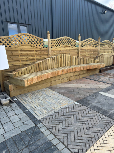 2.4 Chamfered Sleeper 200 x 100mm