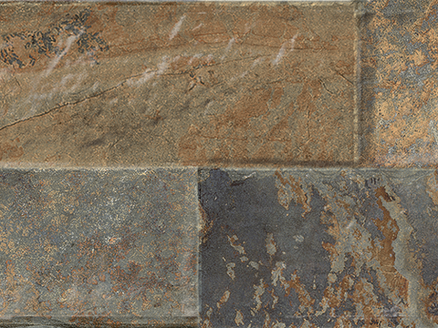 Castille Ordino Rustic Porcelain Wall Cladding - 80 x 442mm