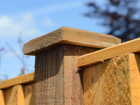 Flat Timber Post Cap