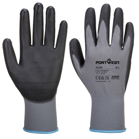 Portwest PU Palm Glove Grey