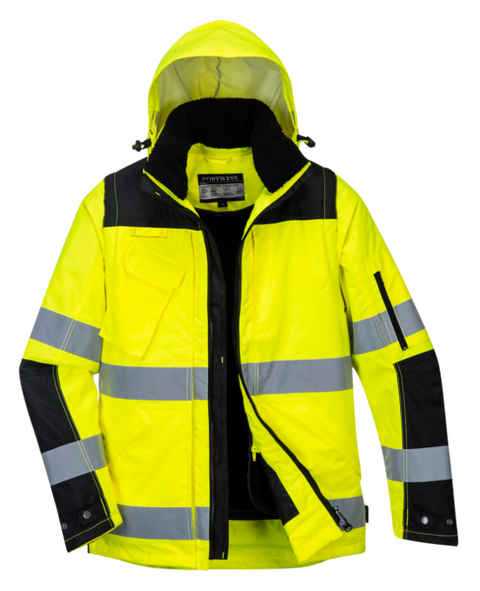 Portwest Pro Hi-Vis 3in1 Jacket