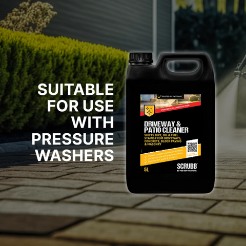 SCRUBB Driveway, Concrete & Masonry Cleaner 5L