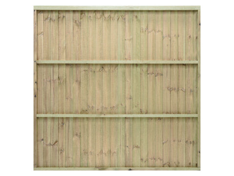 Standard Feather Edge Fence Panel (2 Sizes)