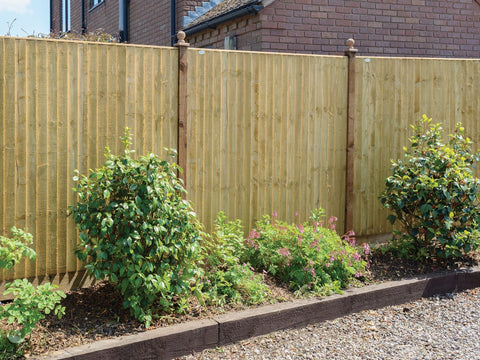 Standard Feather Edge Fence Panel (2 Sizes)