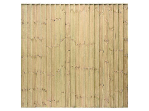 Standard Feather Edge Fence Panel (2 Sizes)
