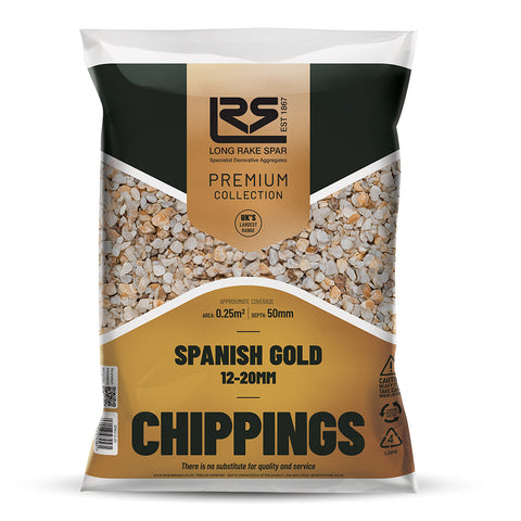Spanish Gold Chippings 20mm