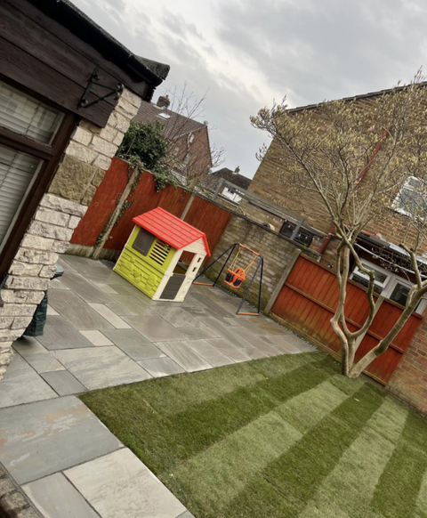 Kandla Grey Indian Sandstone Paving
