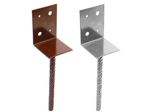 Sleepers / Base Anchor Bracket To Concrete In (3 Colours Available)