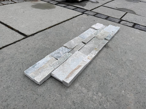 Natural Stone Himachal White 600 x 150mm Wall Cladding