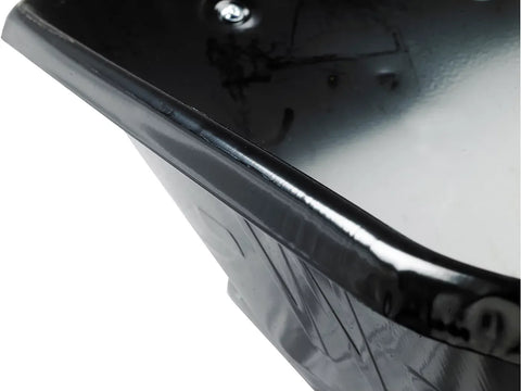 Contractors Wheelbarrow Black Steel 85L Heavy duty Pneumatic