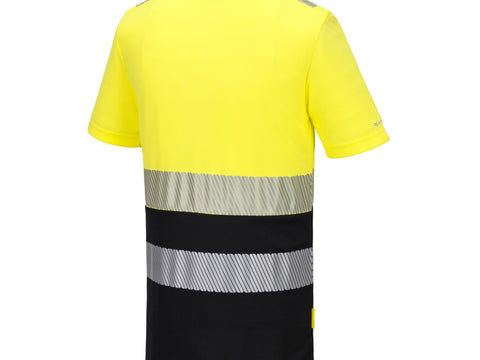 DX4 Class 1 Polo Shirt Yellow/Black