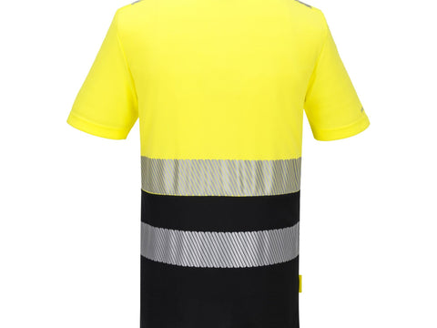 DX4 Class 1 Polo Shirt Yellow/Black