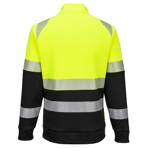DX4 Class 1 Zip Sweatshirt Yellow/Black