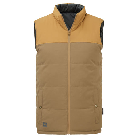 KA3 Reversible Gilet Brown/Grey