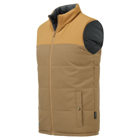 KA3 Reversible Gilet Brown/Grey