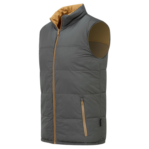 KA3 Reversible Gilet Brown/Grey