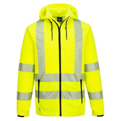 KX3 Sport Zipped Hoodie Yellow
