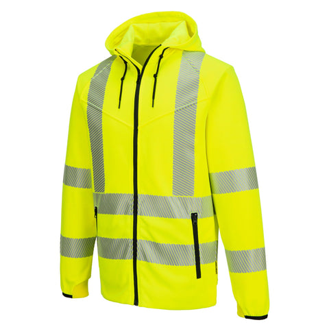 KX3 Sport Zipped Hoodie Yellow