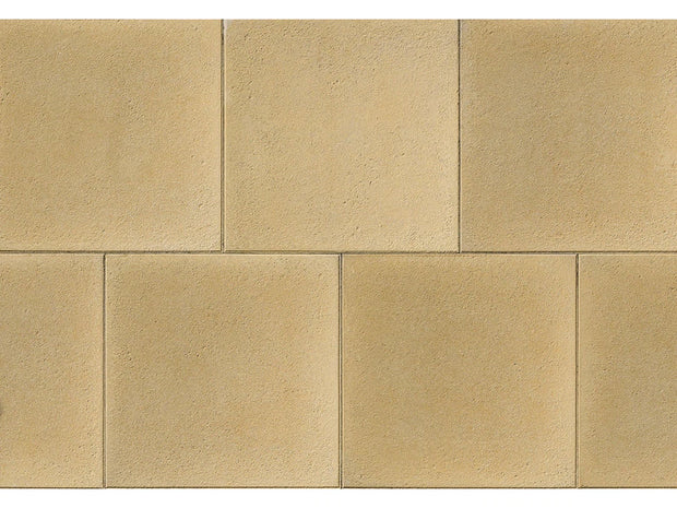 Tobermore Buff 40mm Smooth Patio Paving - 600 x 600mm