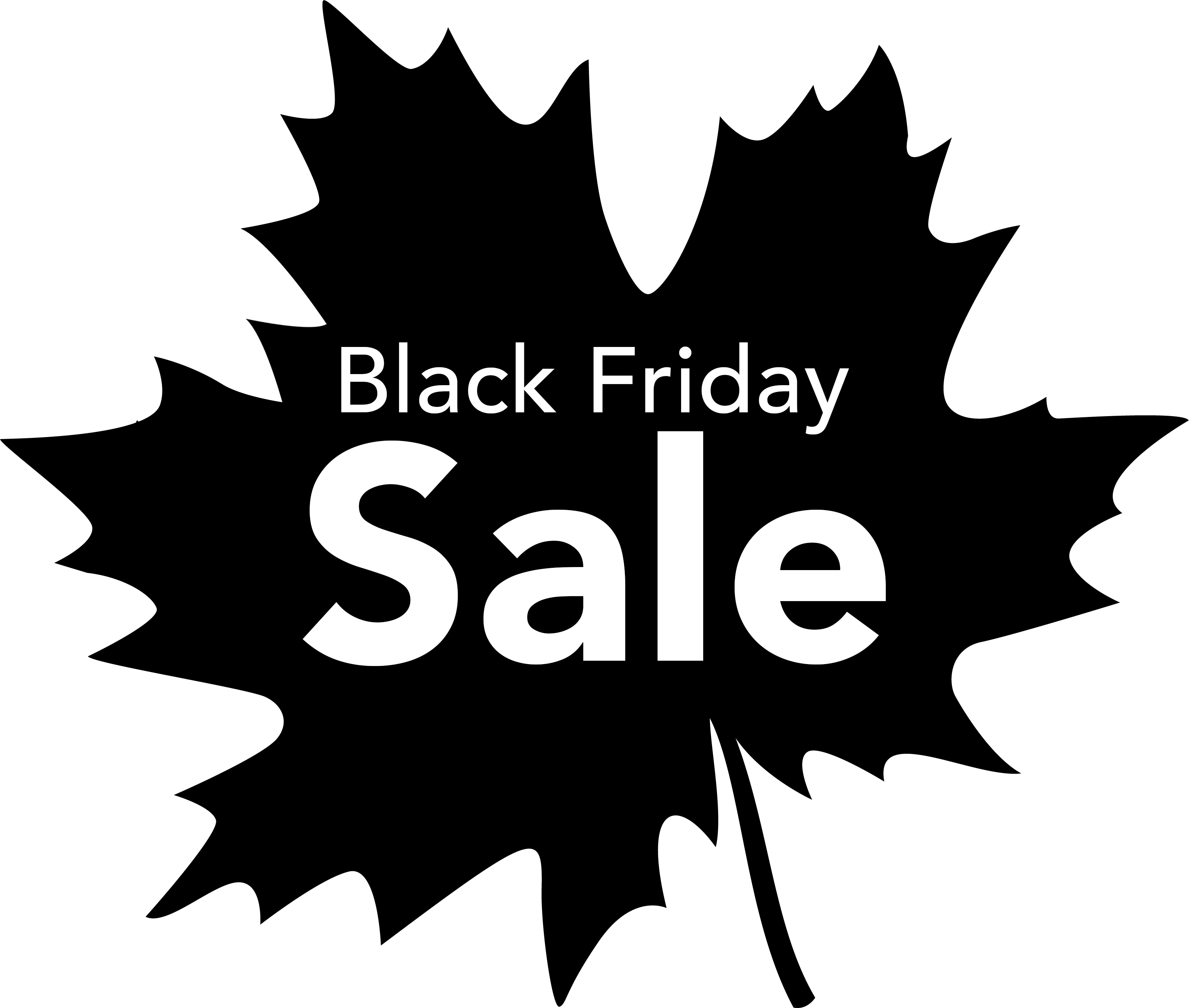 Autumnn Leaf with text Autumn Sale